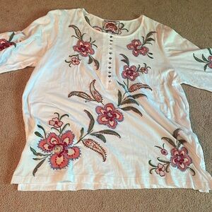 Long sleeve Henley